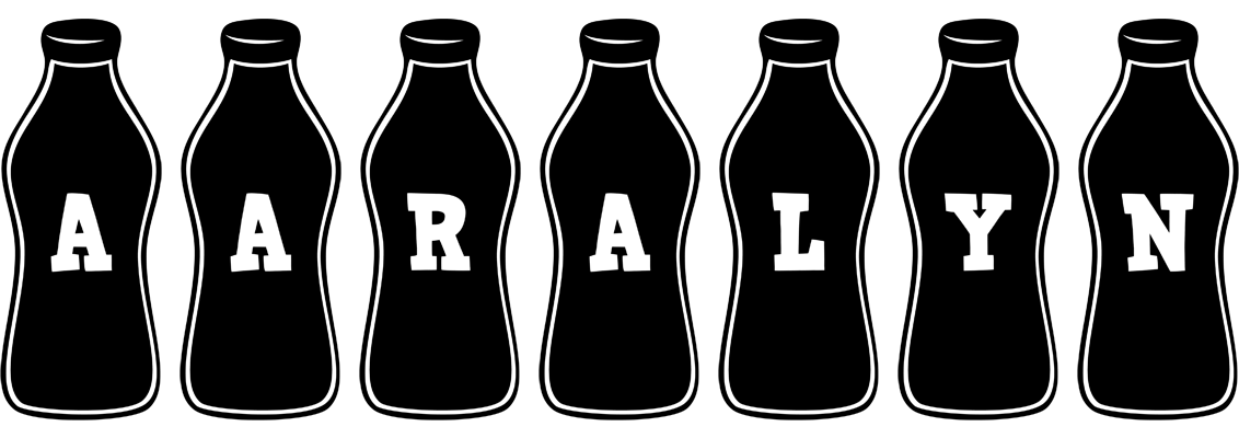 Aaralyn bottle logo