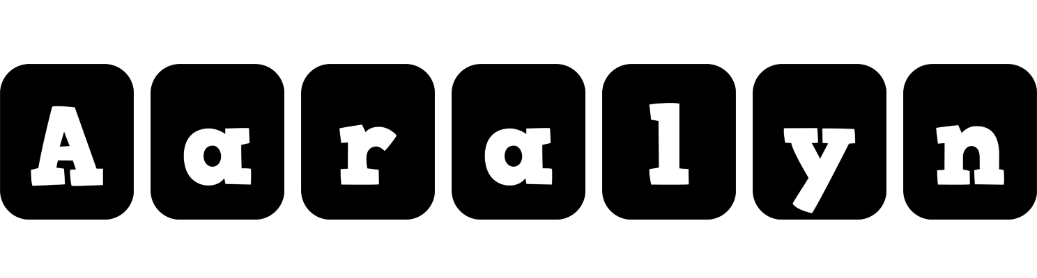 Aaralyn box logo