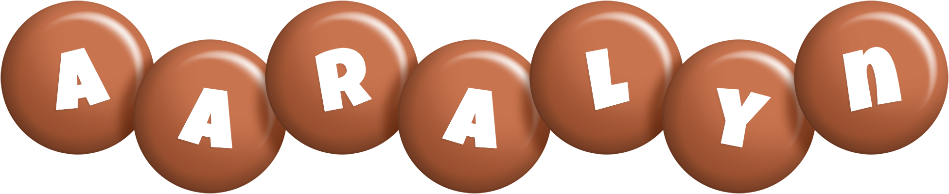 Aaralyn candy-brown logo
