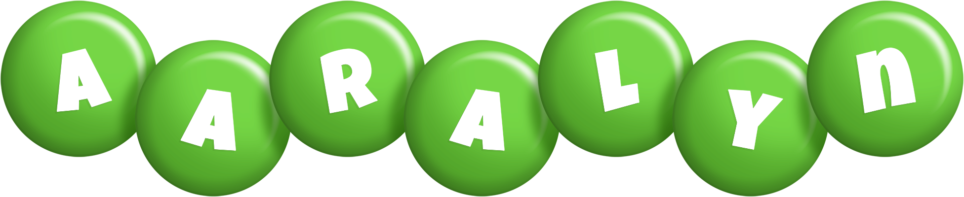 Aaralyn candy-green logo