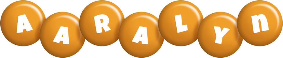 Aaralyn candy-orange logo