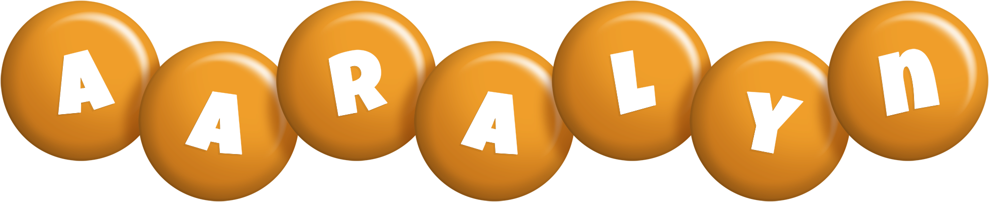 Aaralyn candy-orange logo