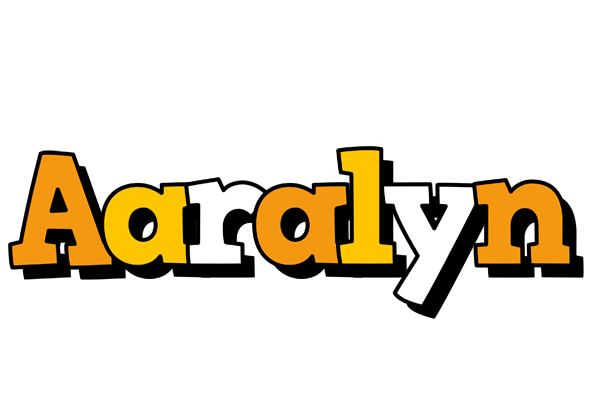 Aaralyn cartoon logo