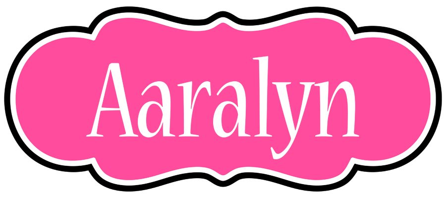 Aaralyn invitation logo