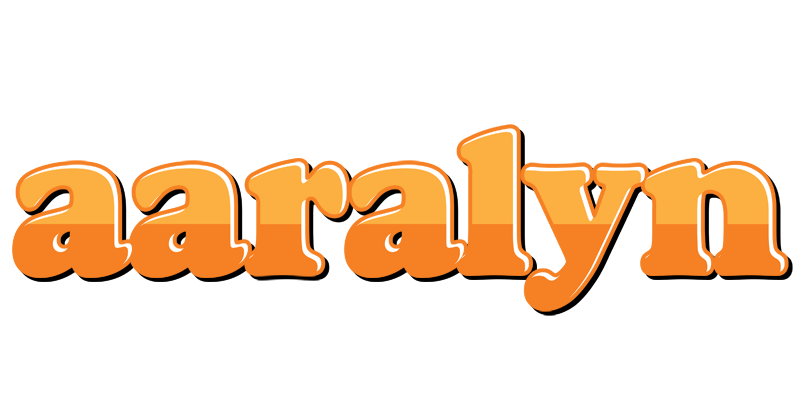 Aaralyn orange logo