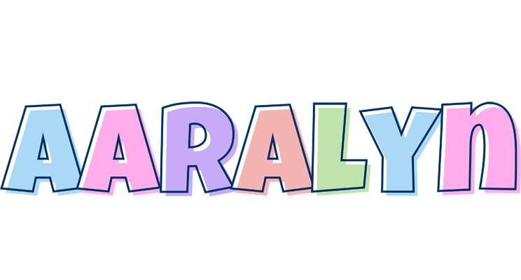 Aaralyn pastel logo