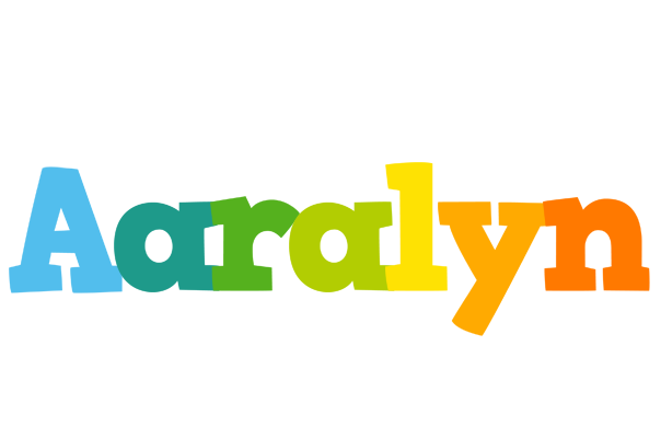 Aaralyn rainbows logo