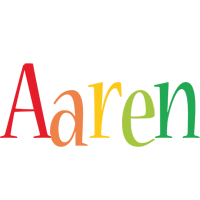 Aaren birthday logo