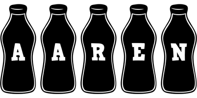 Aaren bottle logo