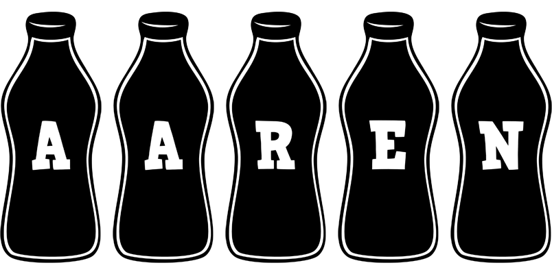 Aaren bottle logo
