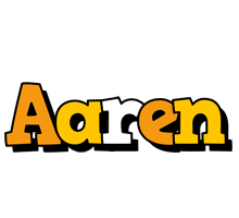 Aaren cartoon logo