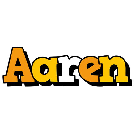Aaren cartoon logo