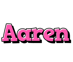 Aaren girlish logo