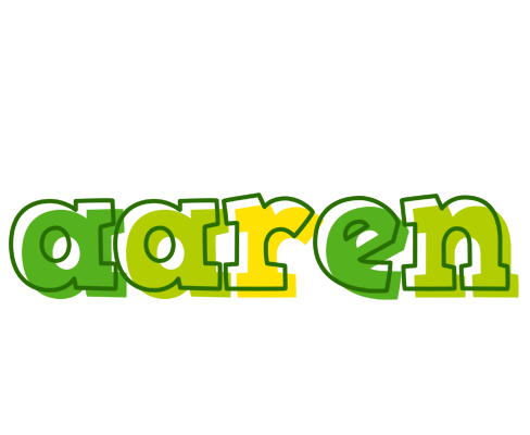 Aaren juice logo