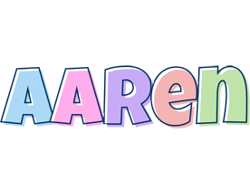 Aaren pastel logo