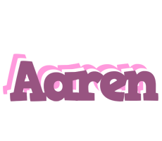 Aaren relaxing logo