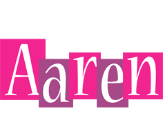 Aaren whine logo