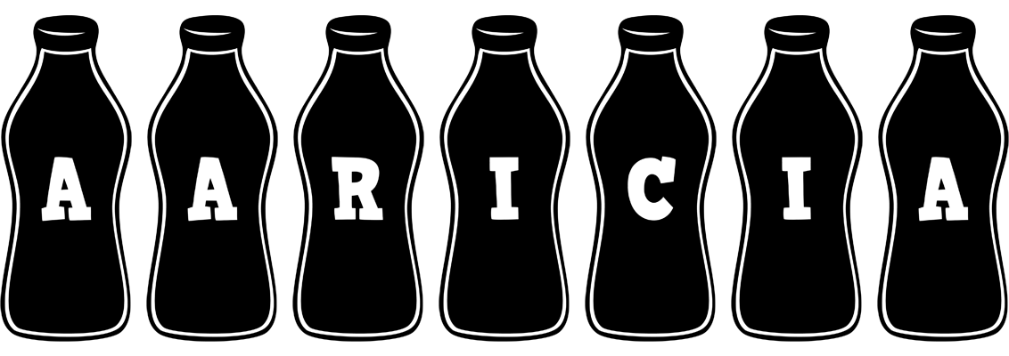 Aaricia bottle logo