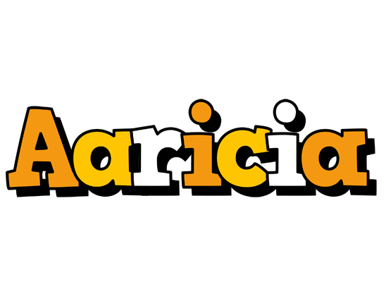 Aaricia cartoon logo
