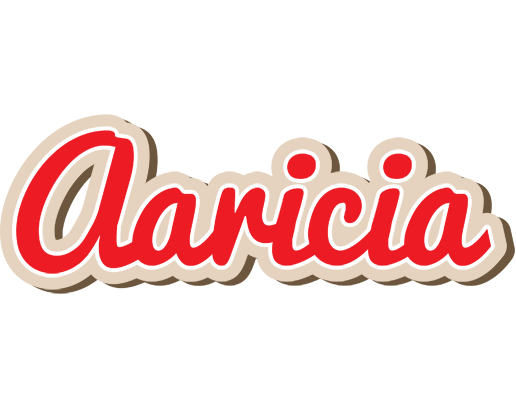 Aaricia chocolate logo