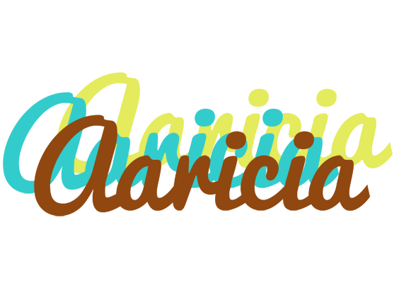 Aaricia cupcake logo