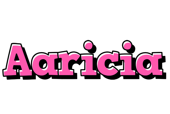 Aaricia girlish logo