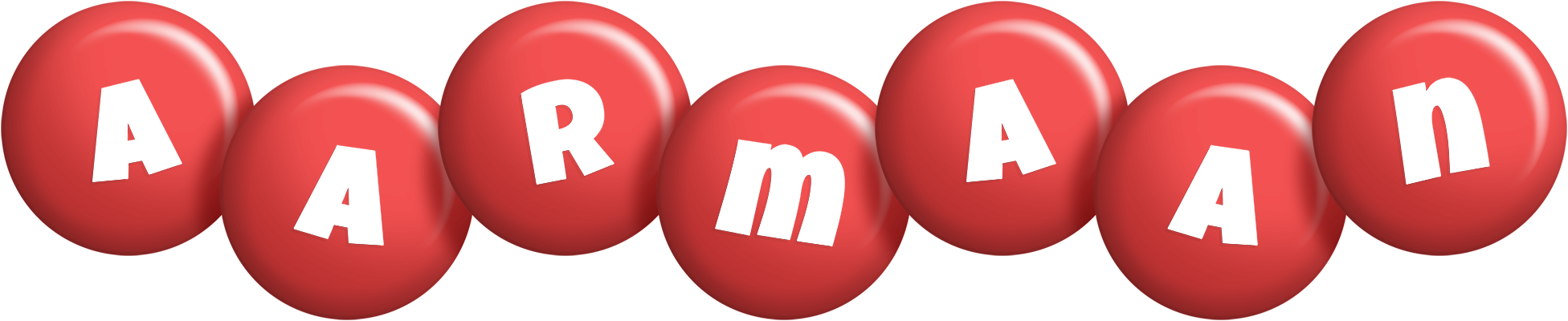 Aarmaan candy-red logo