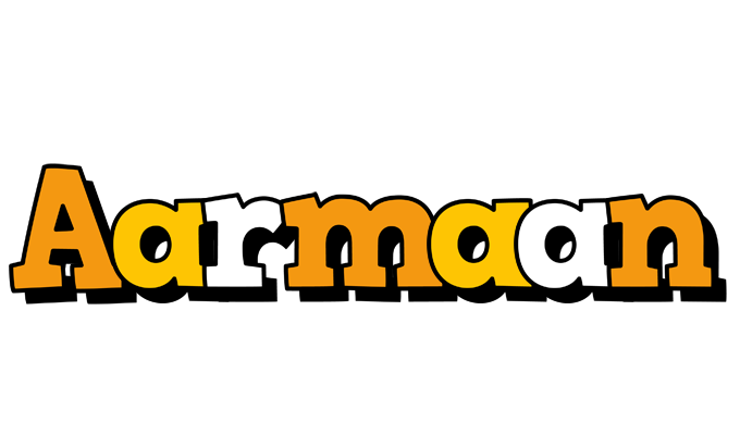 Aarmaan cartoon logo