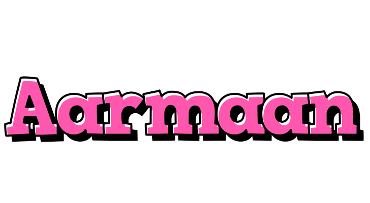 Aarmaan girlish logo