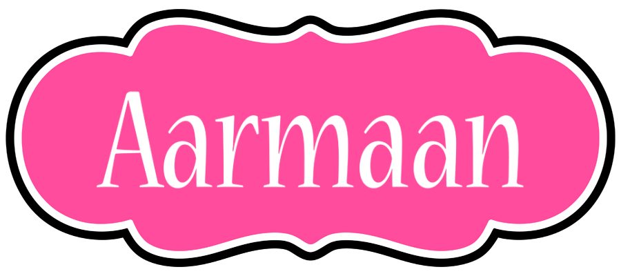 Aarmaan invitation logo