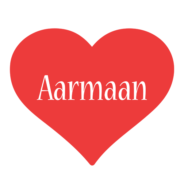 Aarmaan love logo