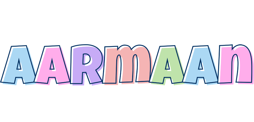 Aarmaan pastel logo