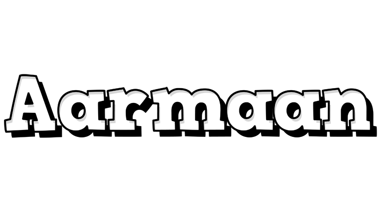 Aarmaan snowing logo