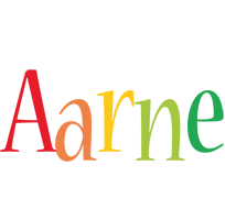 Aarne birthday logo