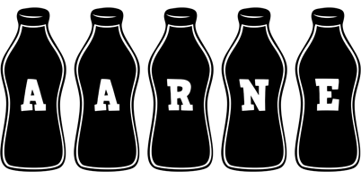 Aarne bottle logo