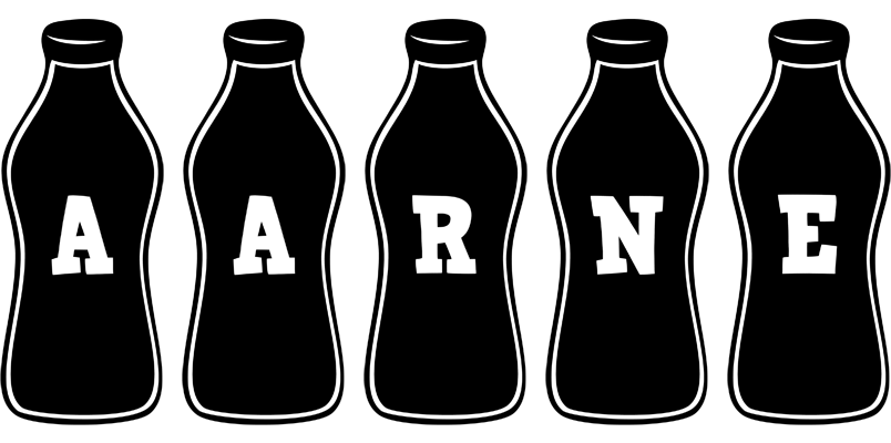 Aarne bottle logo
