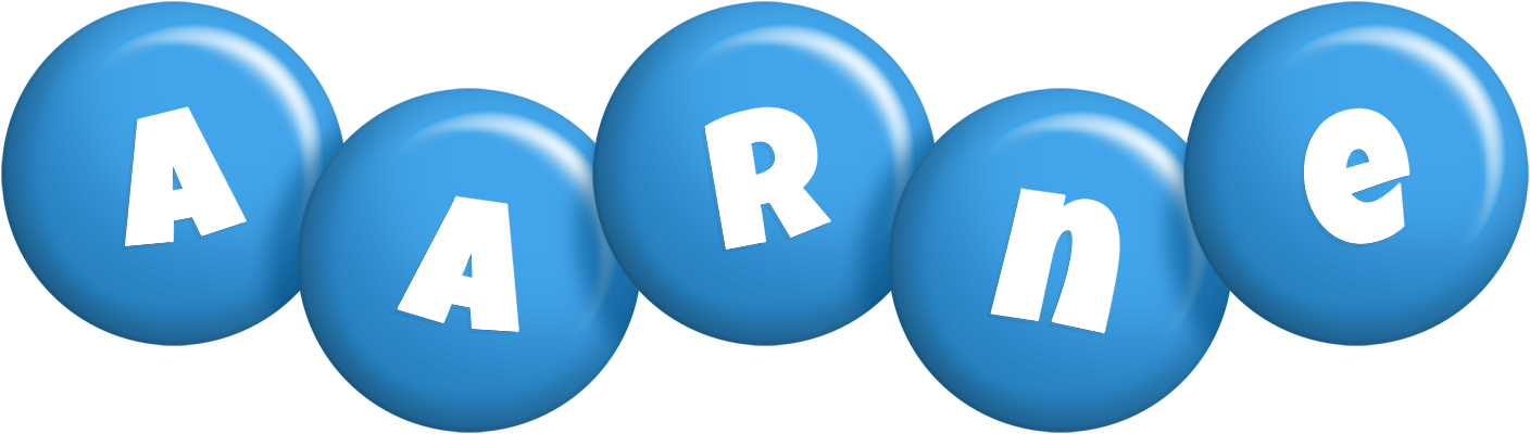 Aarne candy-blue logo
