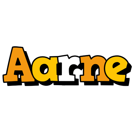Aarne cartoon logo