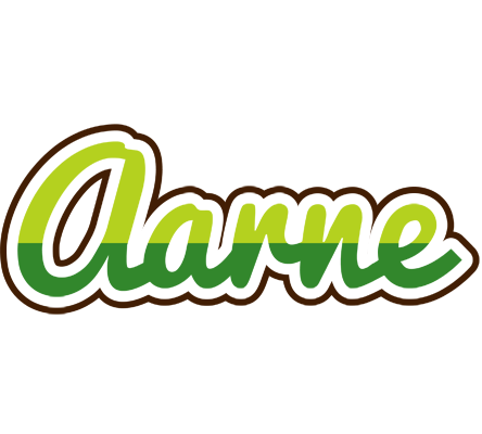 Aarne golfing logo