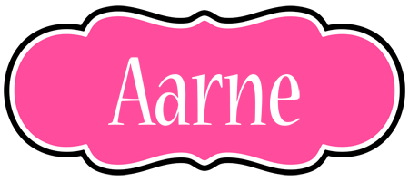 Aarne invitation logo