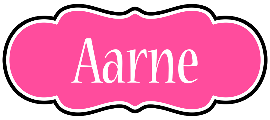 Aarne invitation logo