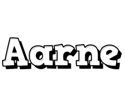 Aarne snowing logo