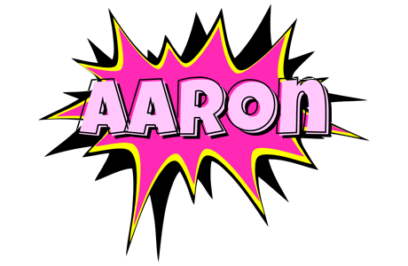 Aaron badabing logo