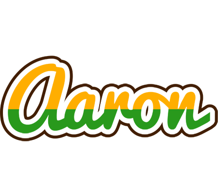 Aaron banana logo