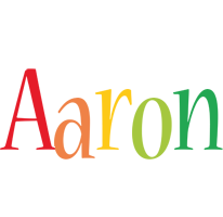 Aaron birthday logo