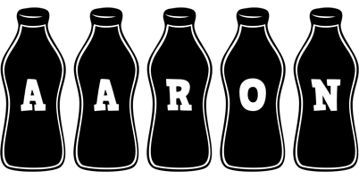 Aaron bottle logo