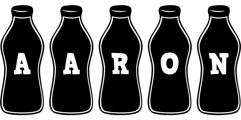 Aaron bottle logo