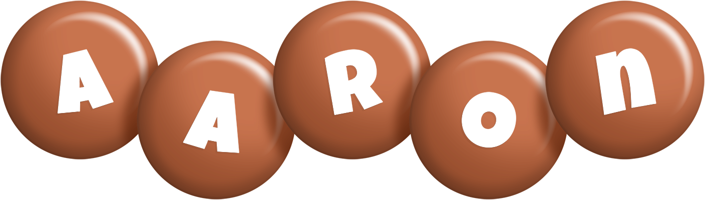 Aaron candy-brown logo