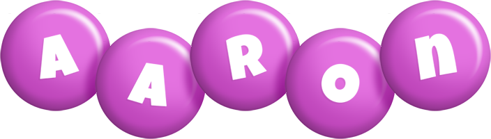 Aaron candy-purple logo