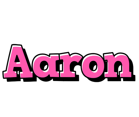 Aaron girlish logo